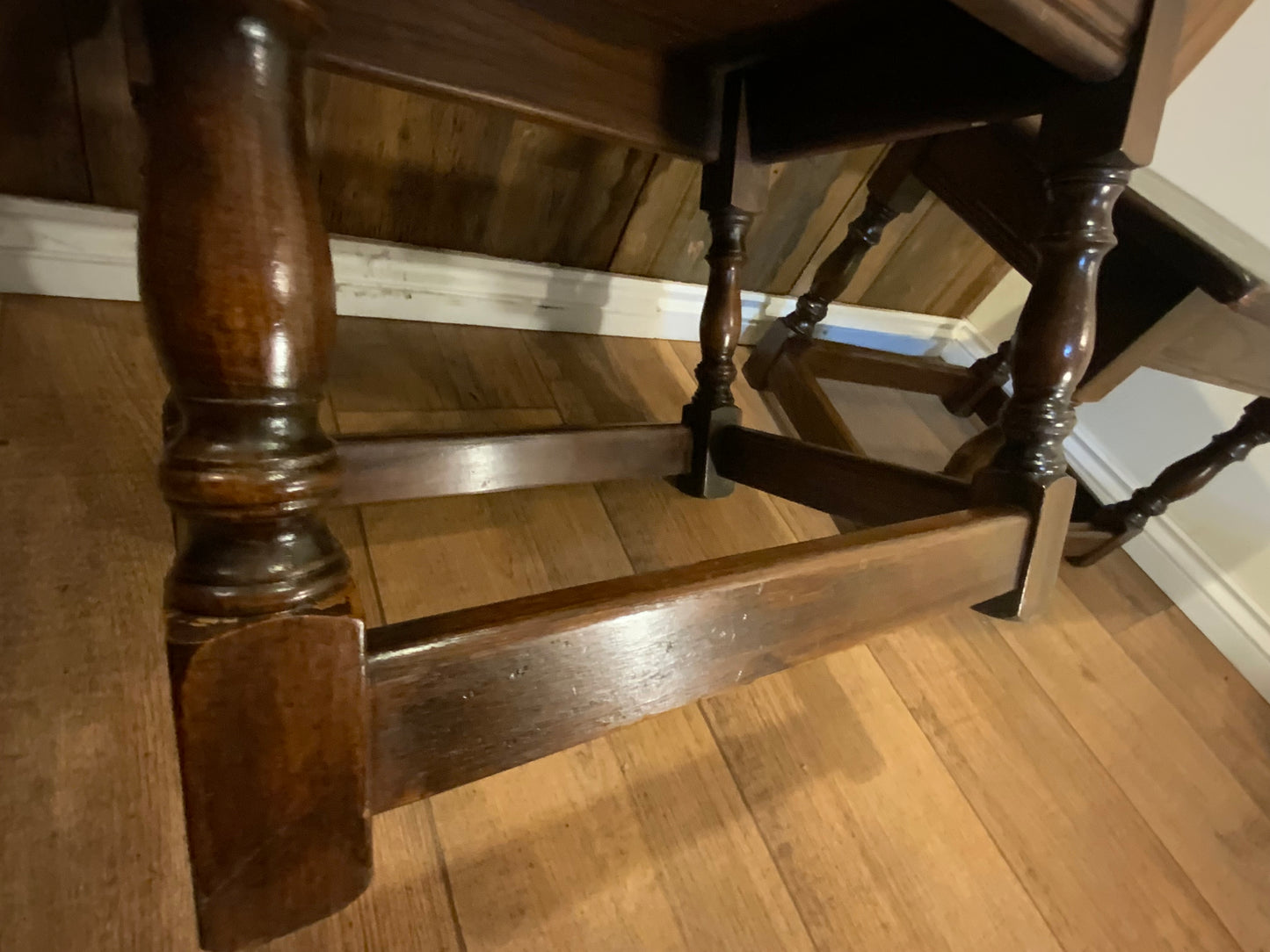 English antique joint stools