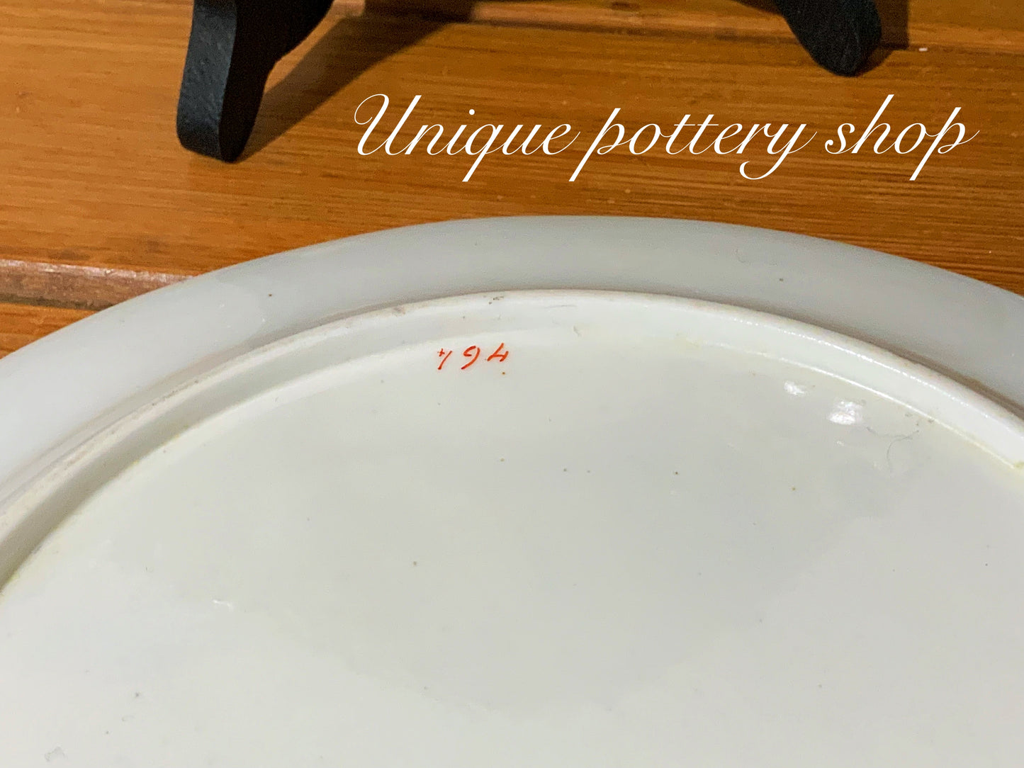 English antique regency dessert wares