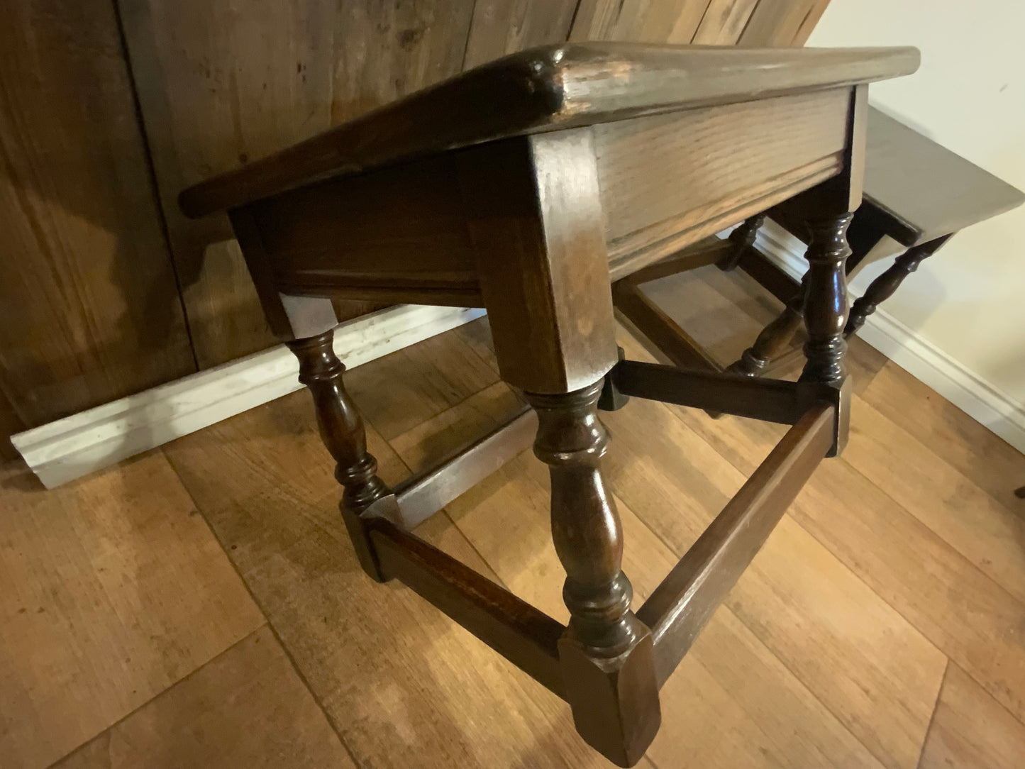 English antique joint stools