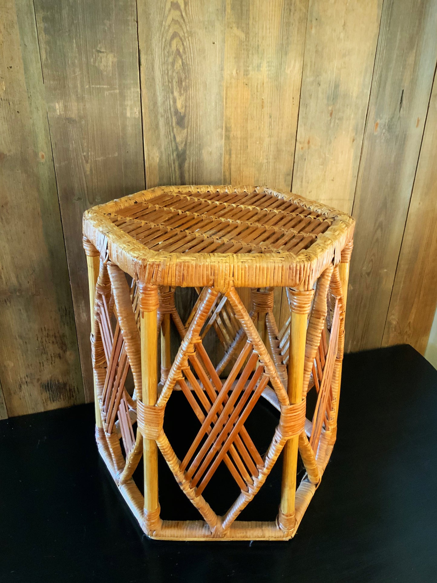 Rattan side or occasional table