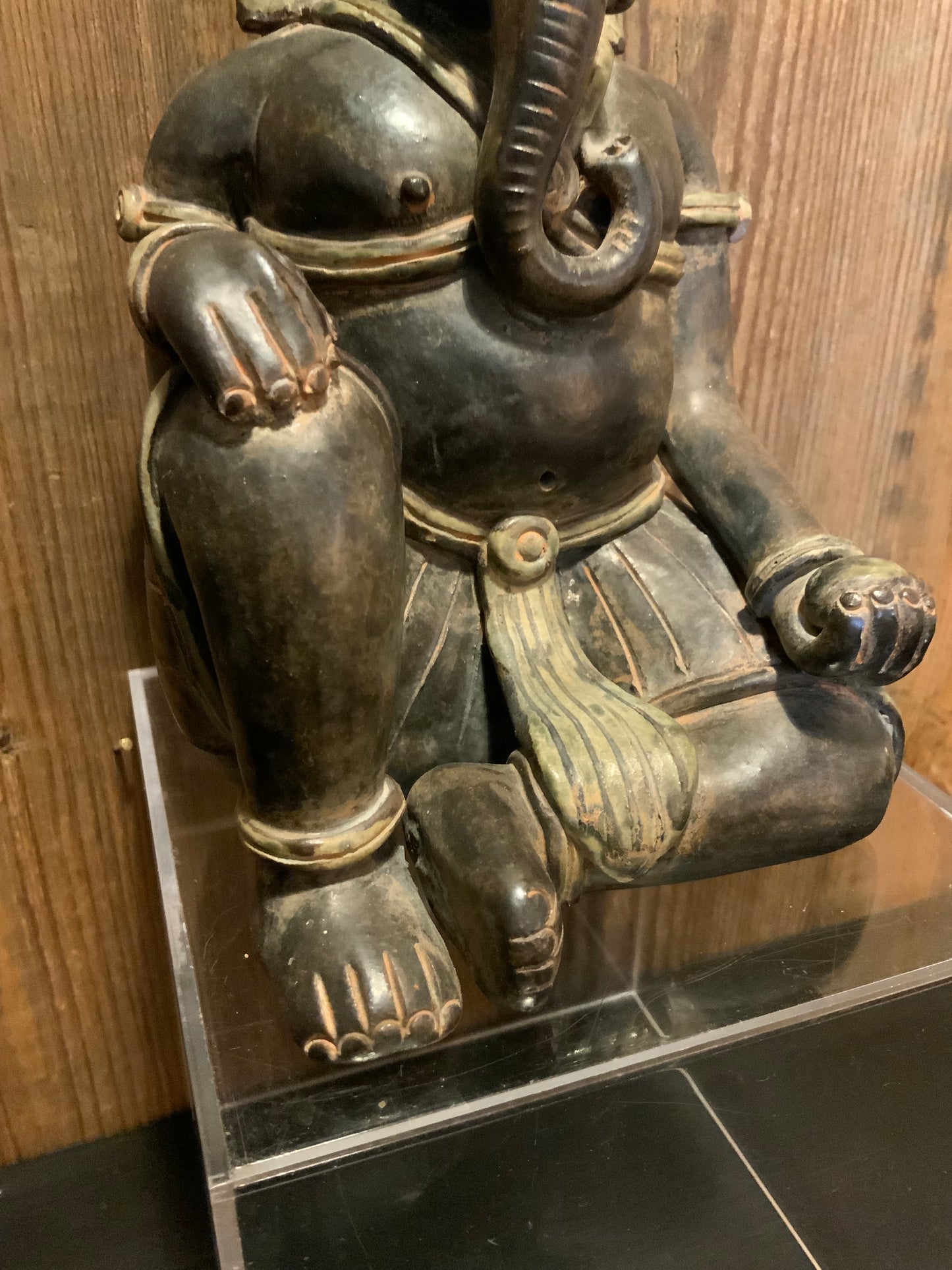 Ganesha statue, ceramic figurine