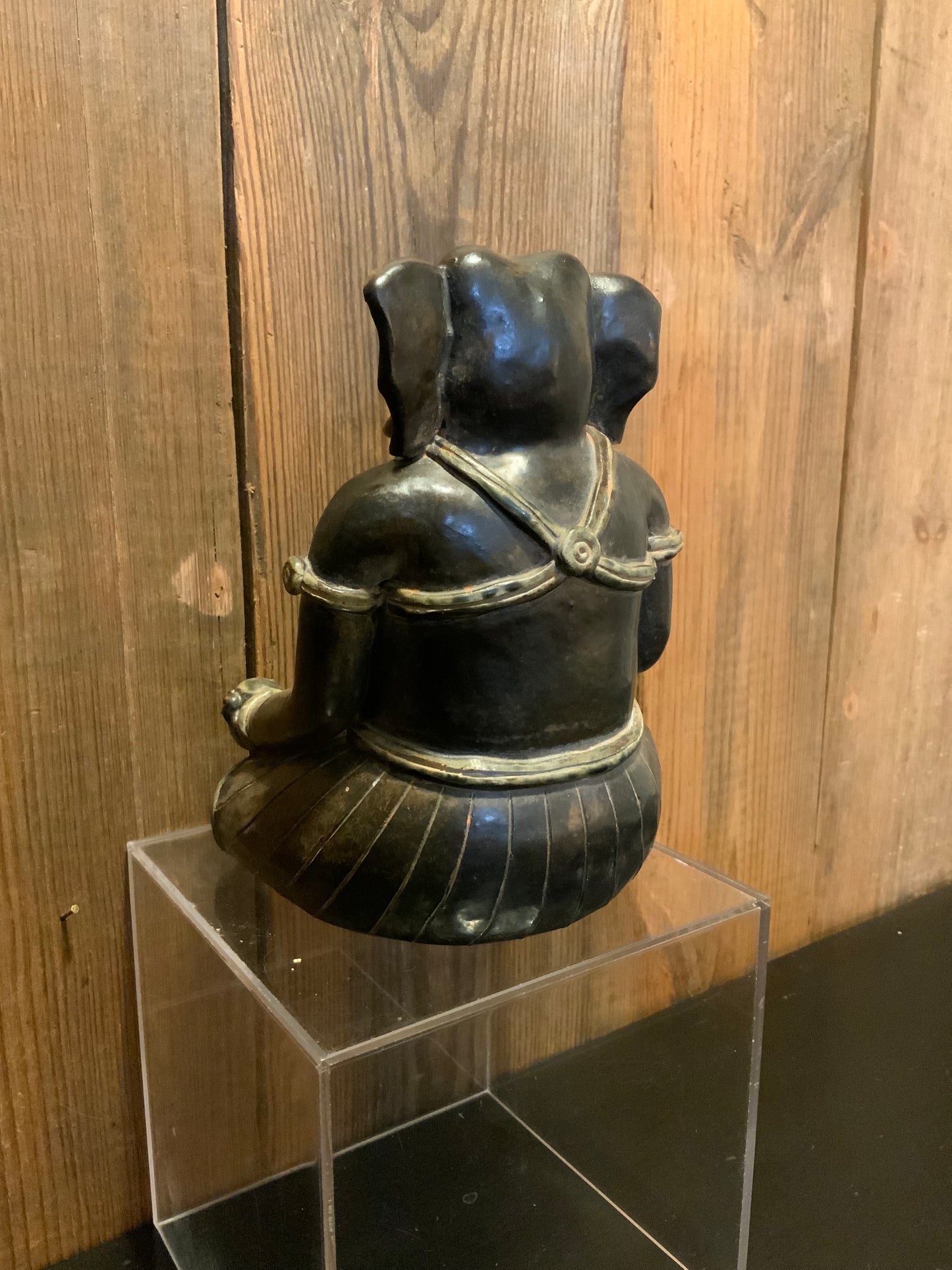 Ganesha statue, ceramic figurine