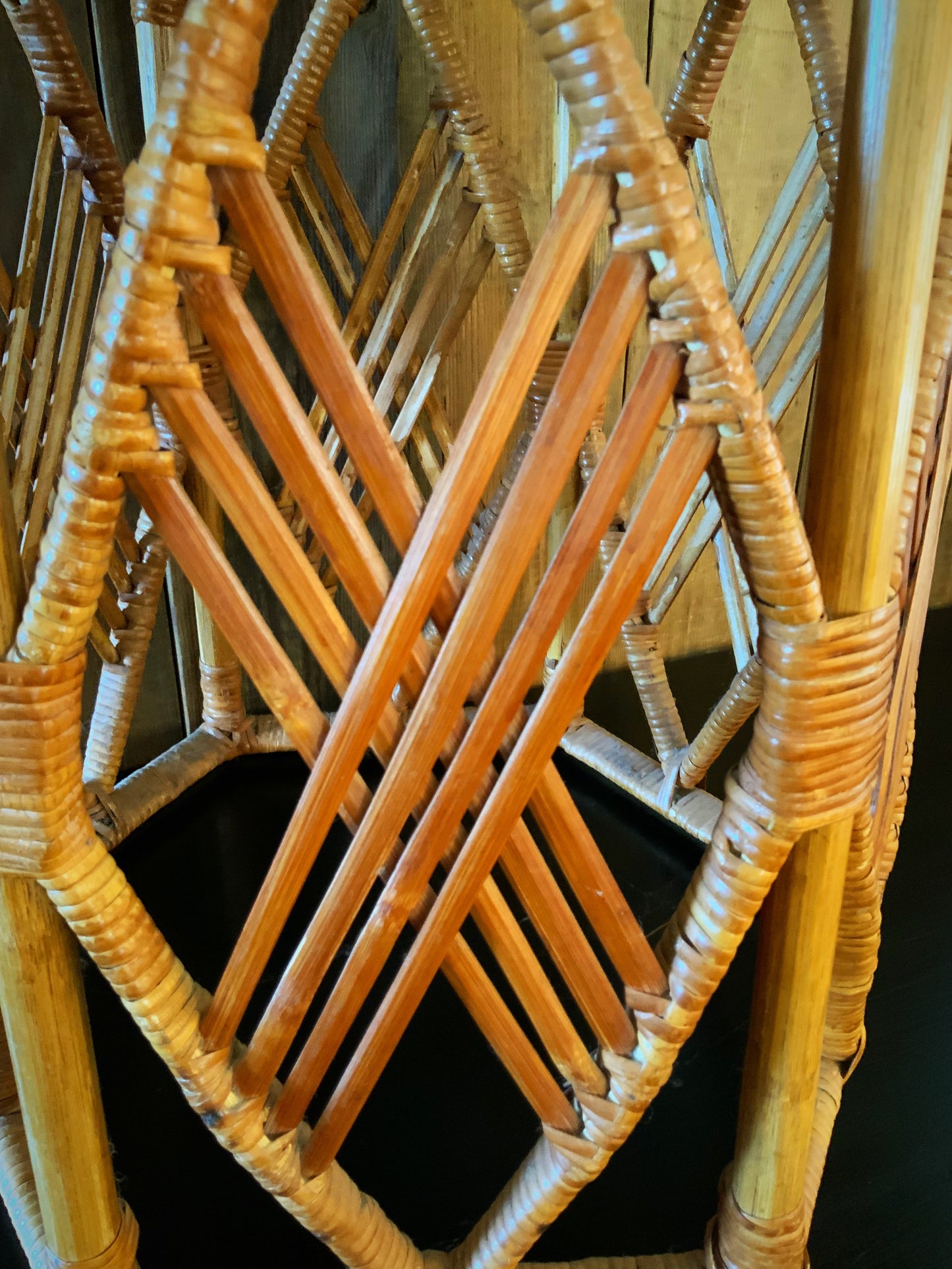 Rattan side or occasional table