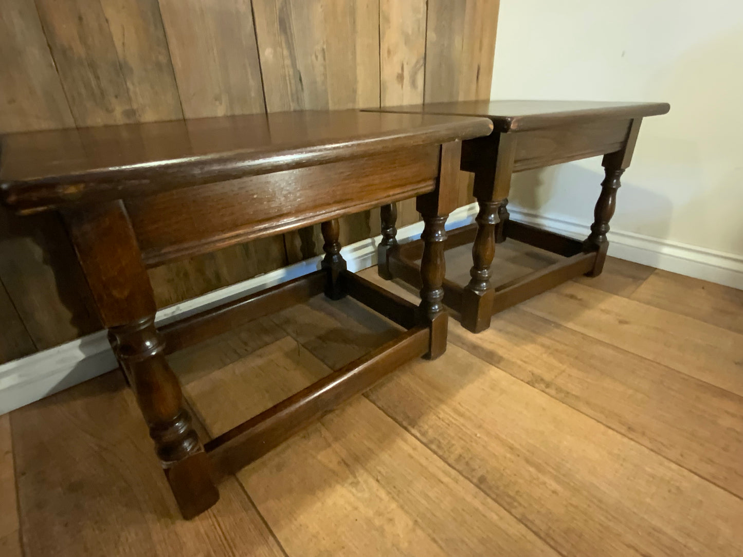 English antique joint stools