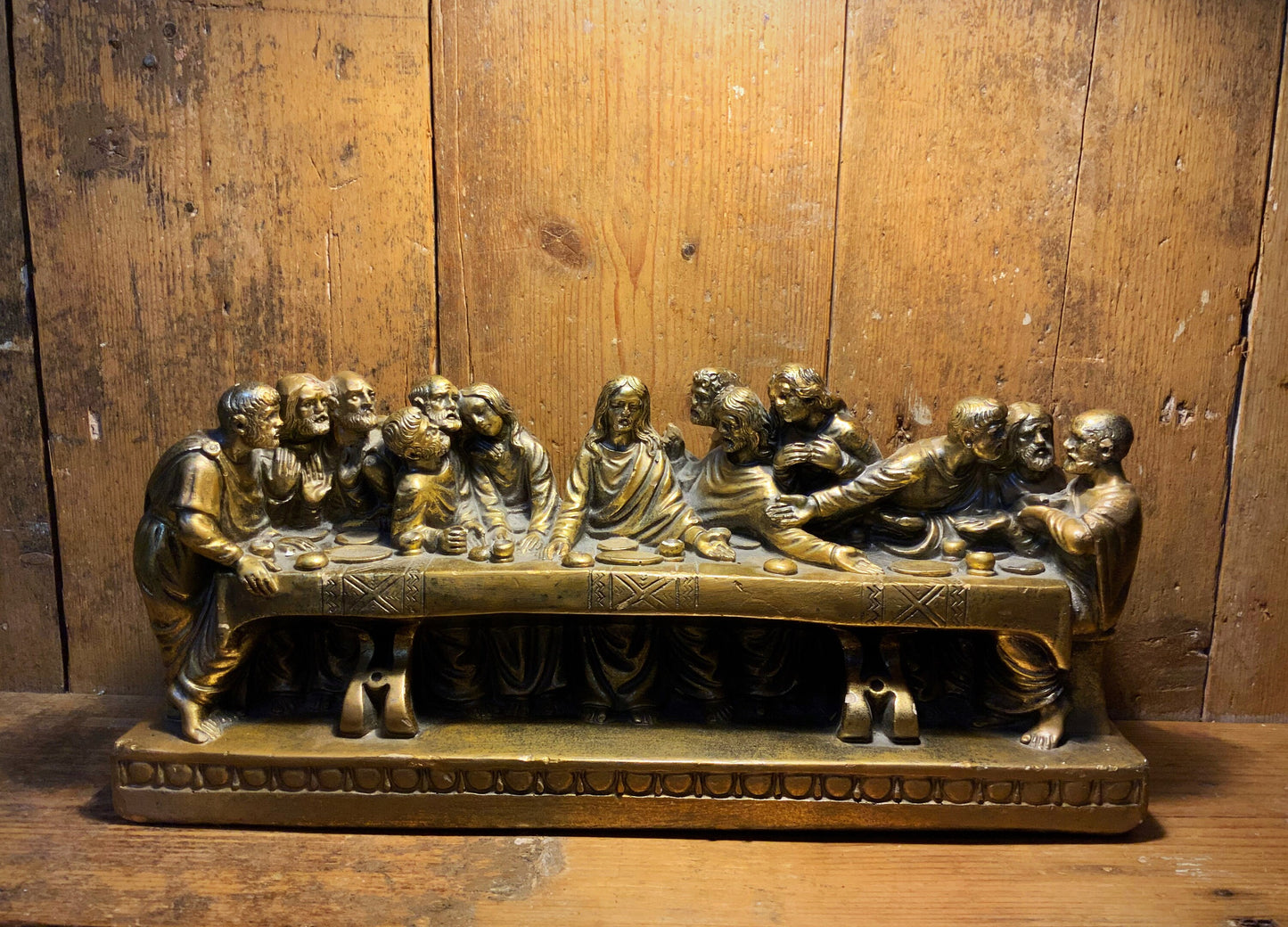 A stunning “last supper”