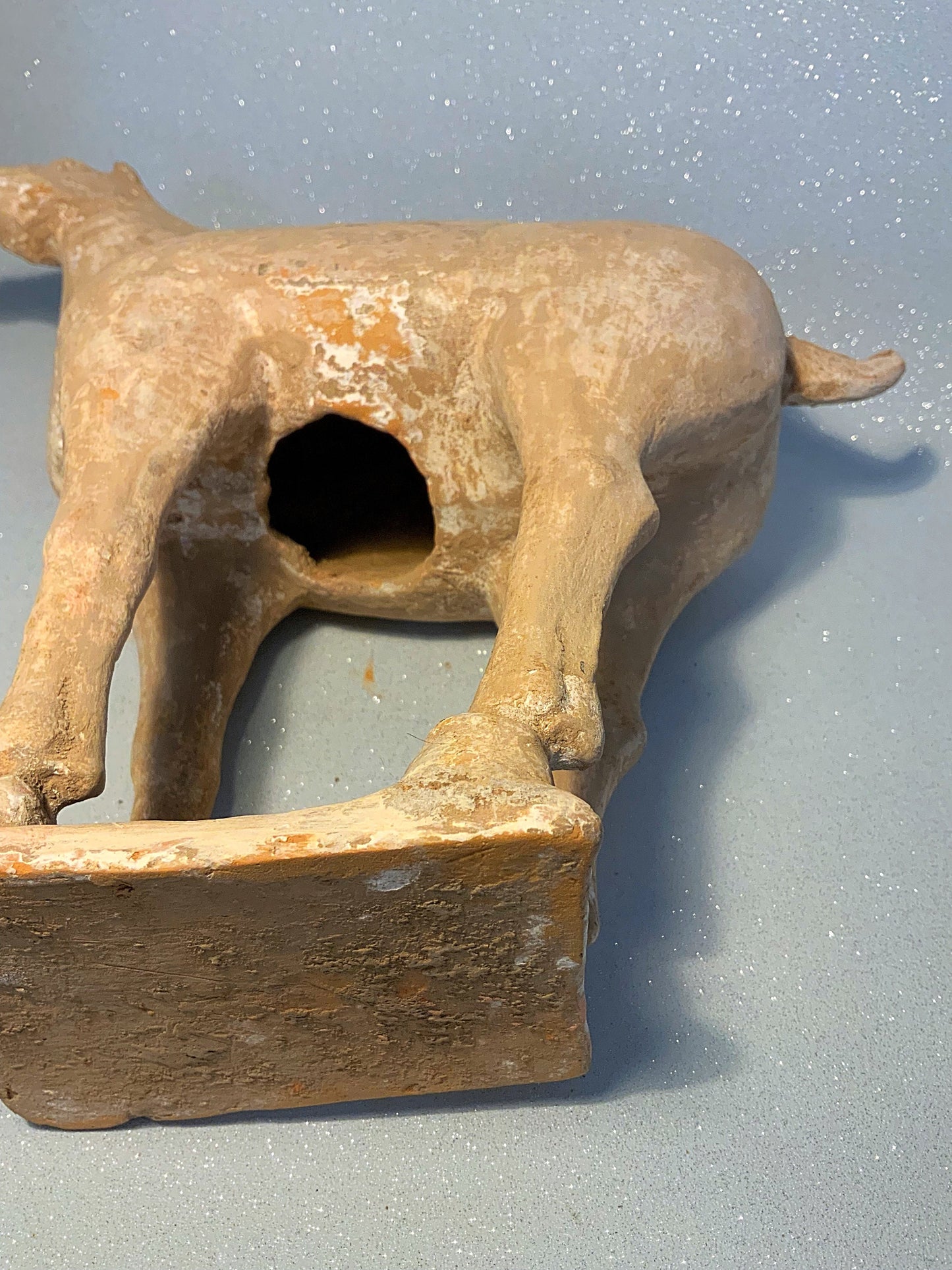 An awesome antique Chinese terracotta horse