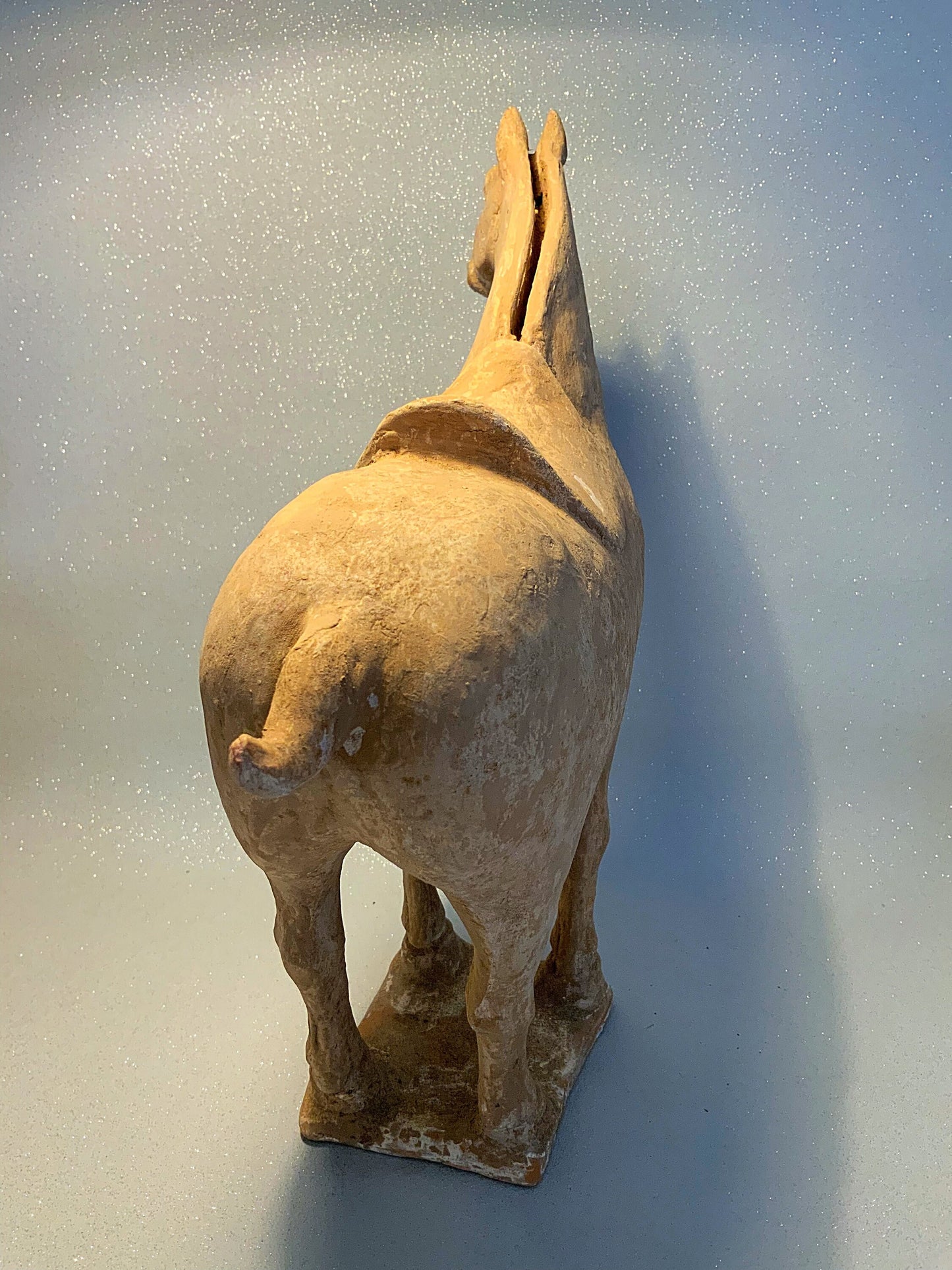 An awesome antique Chinese terracotta horse