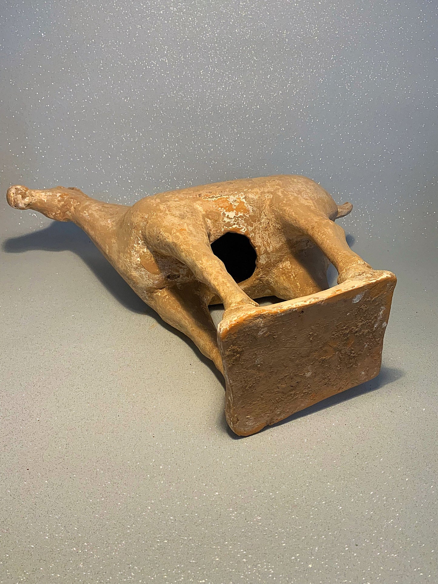 An awesome antique Chinese terracotta horse