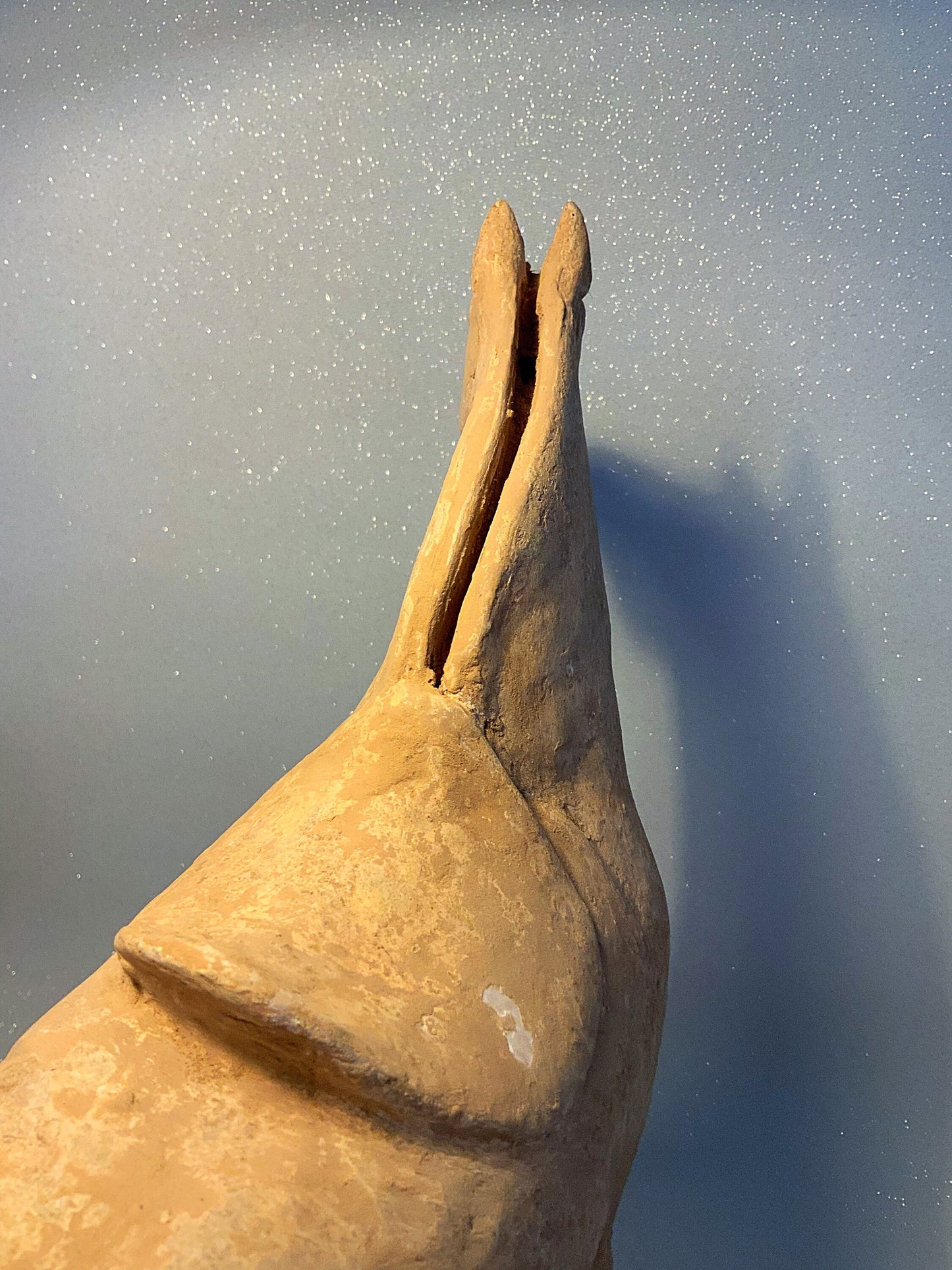 An awesome antique Chinese terracotta horse