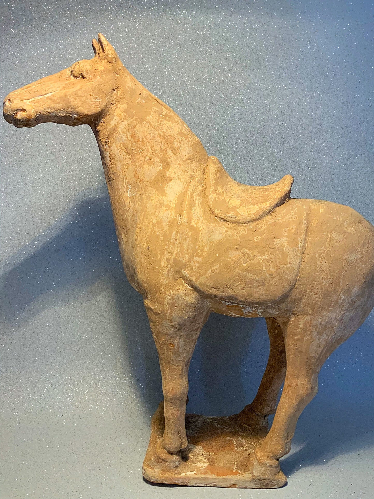 An awesome antique Chinese terracotta horse