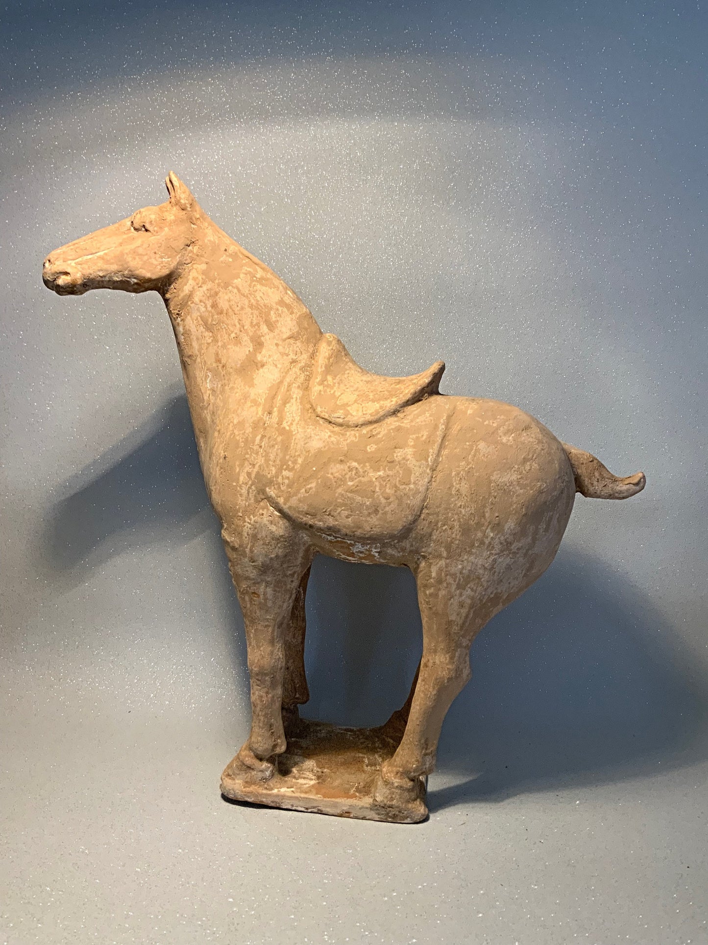 An awesome antique Chinese terracotta horse