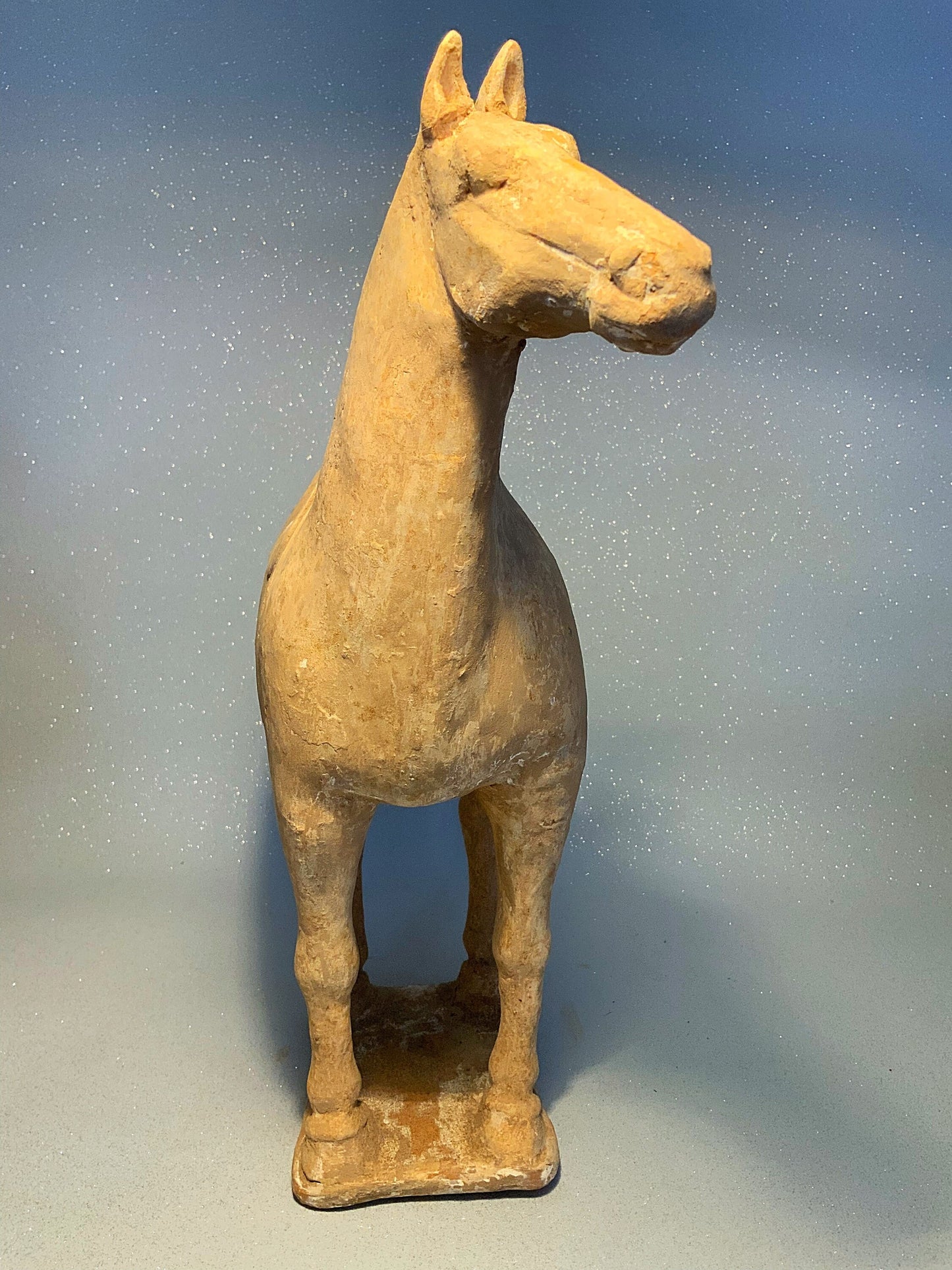 An awesome antique Chinese terracotta horse