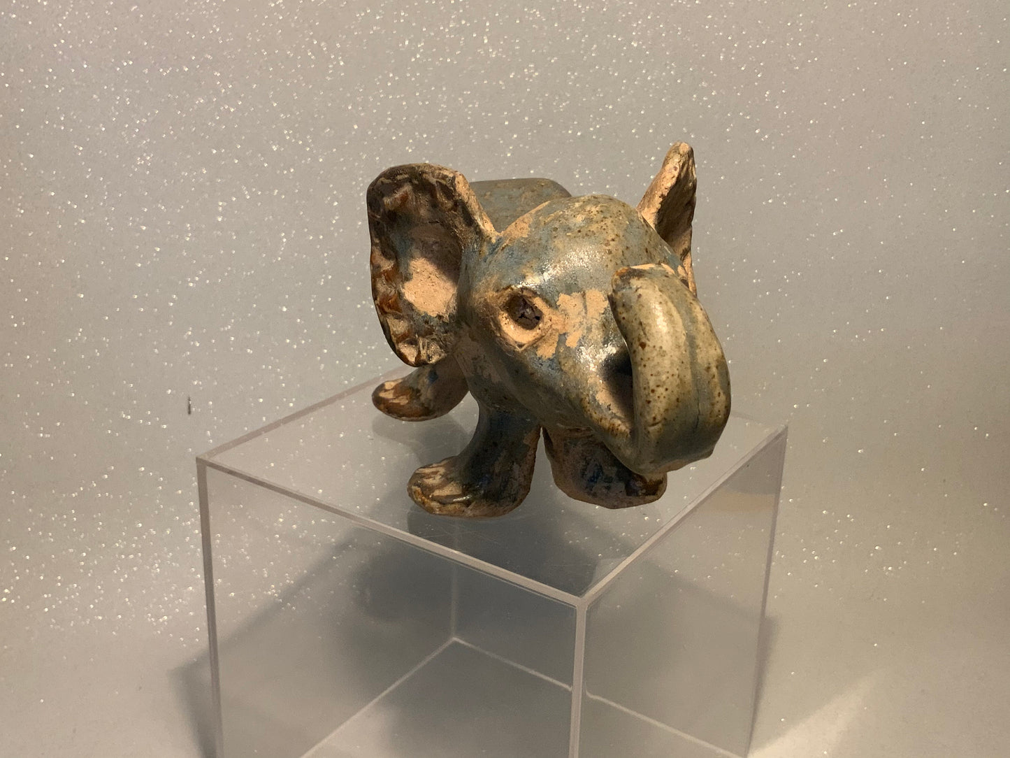 Chinese antique ceramic baby elephant