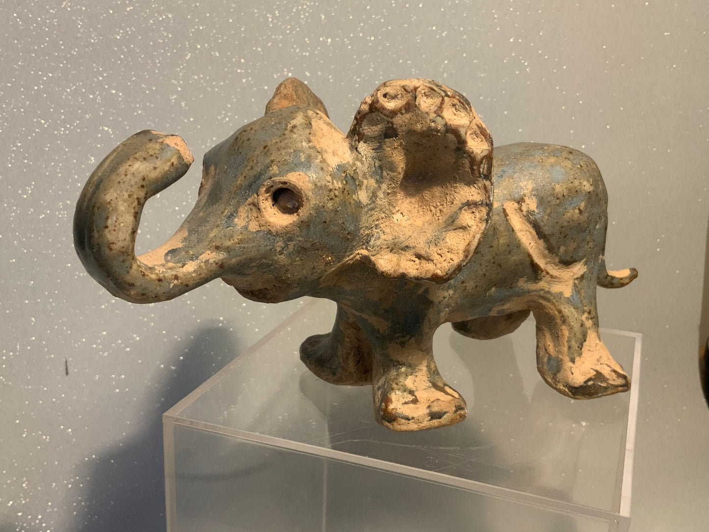 Chinese antique ceramic baby elephant