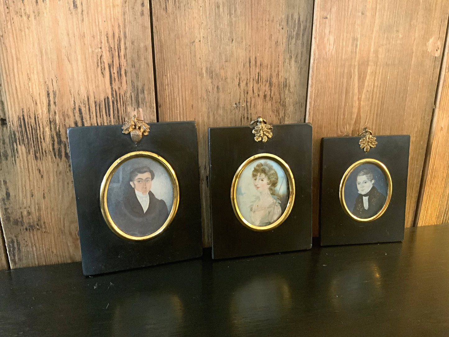 An 18th century miniature set