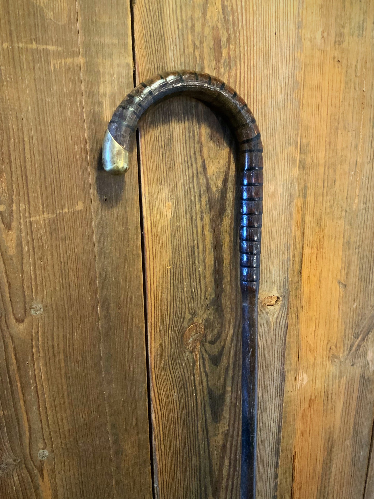 English gentleman’s antique cane or walking stick