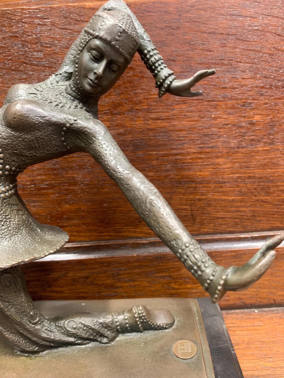 quality vintage bronze figurine