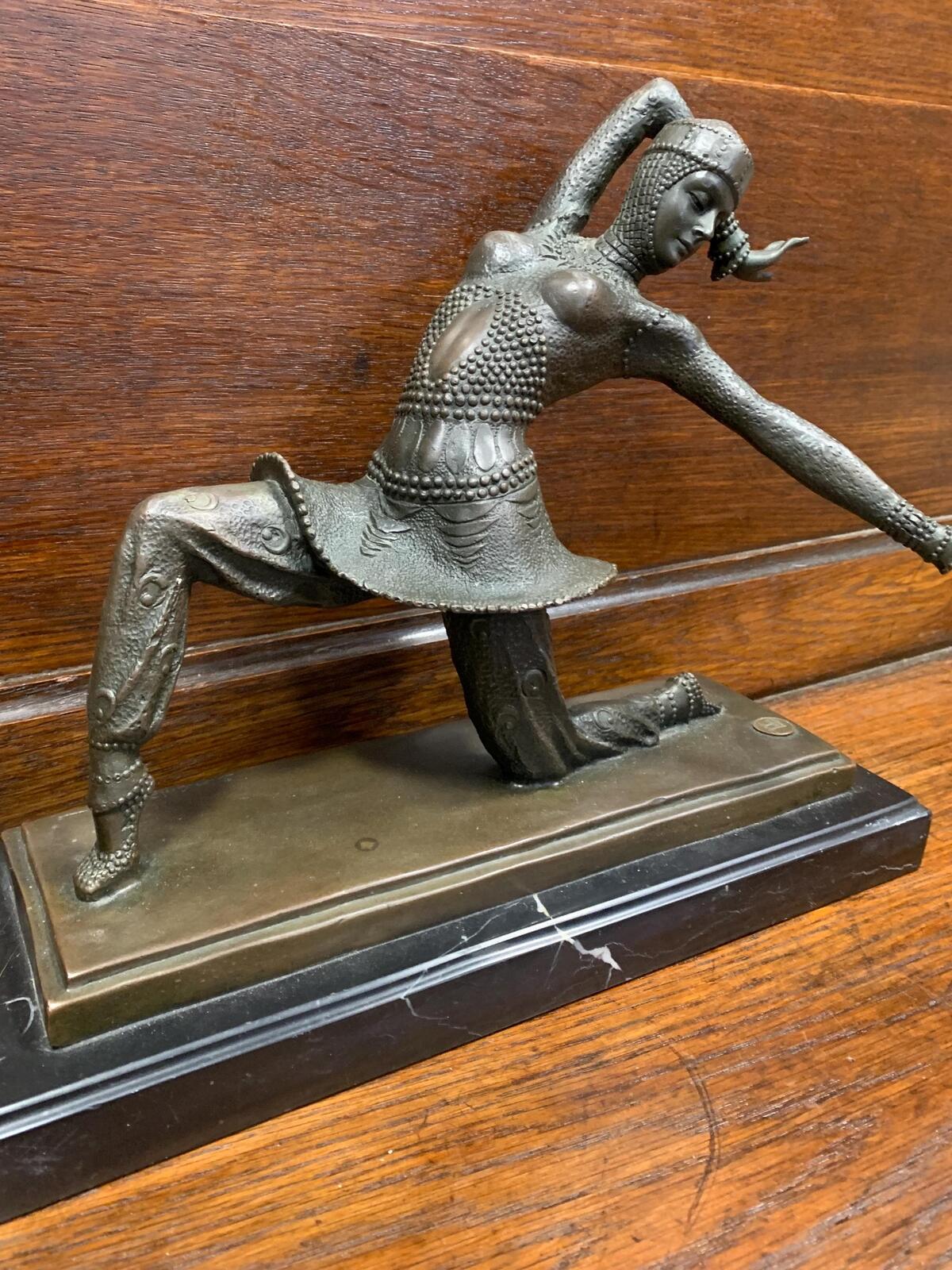 quality vintage bronze figurine