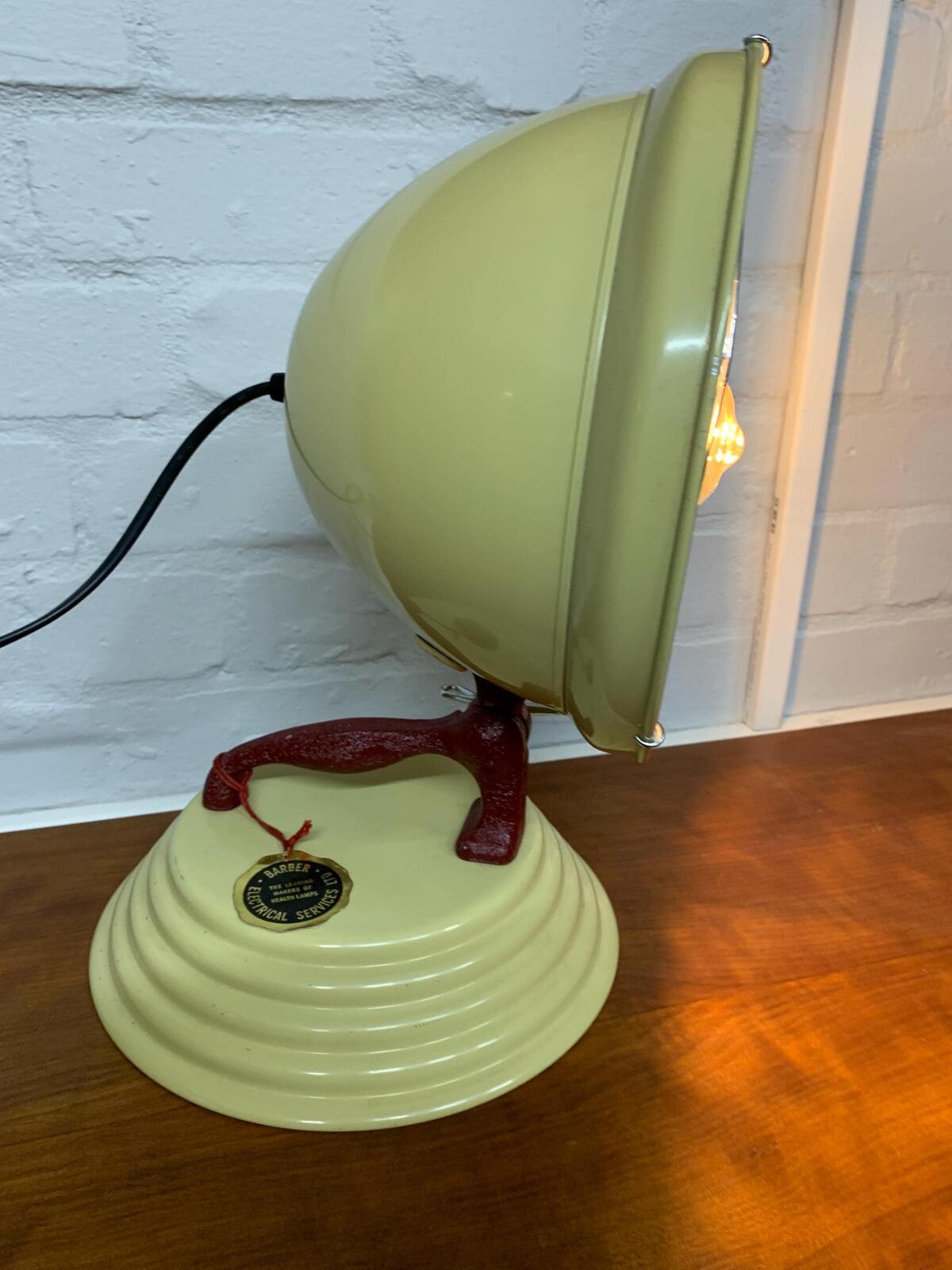 mid century medical type lamp