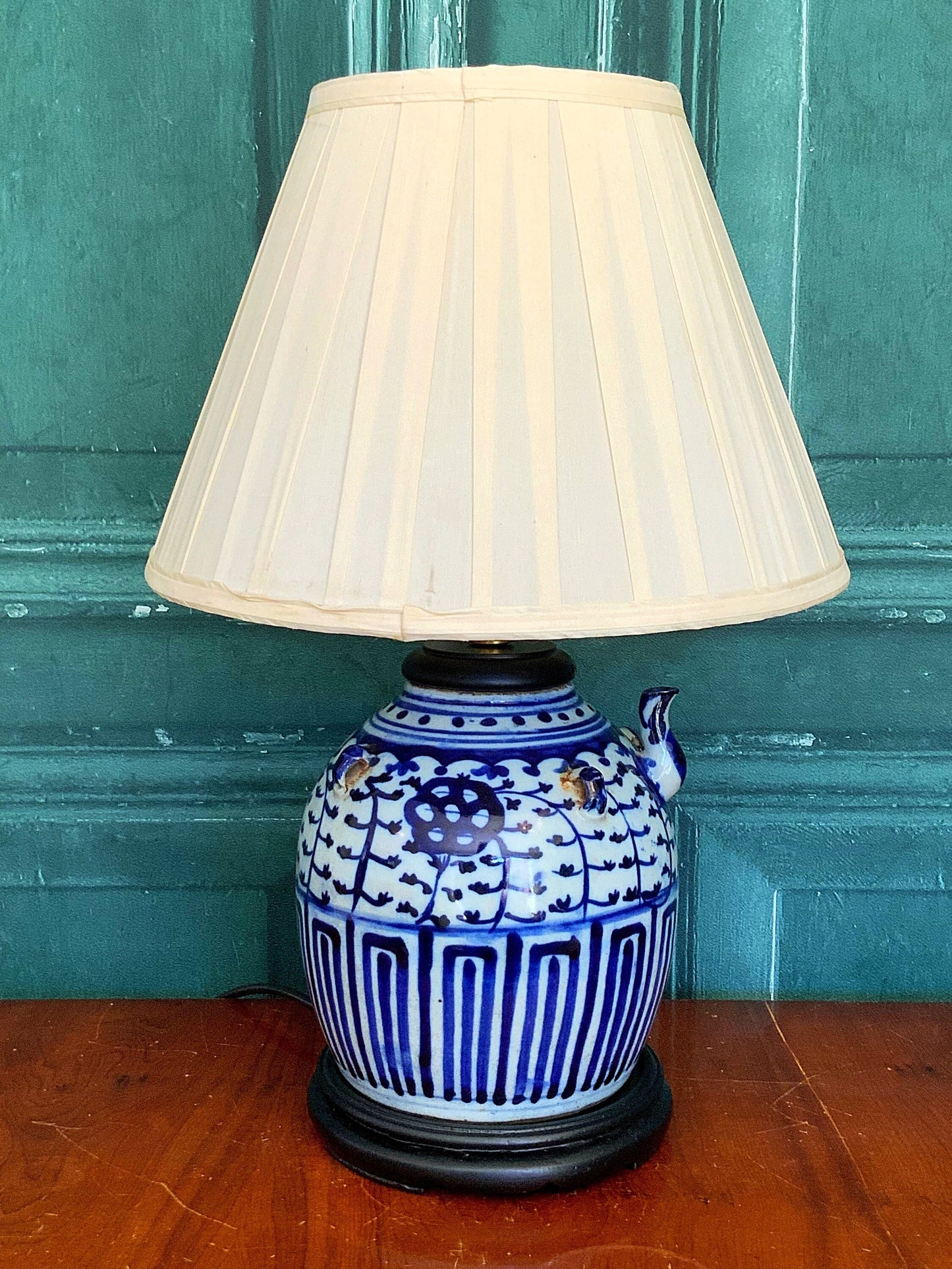 Antique Japanese lamp conversion