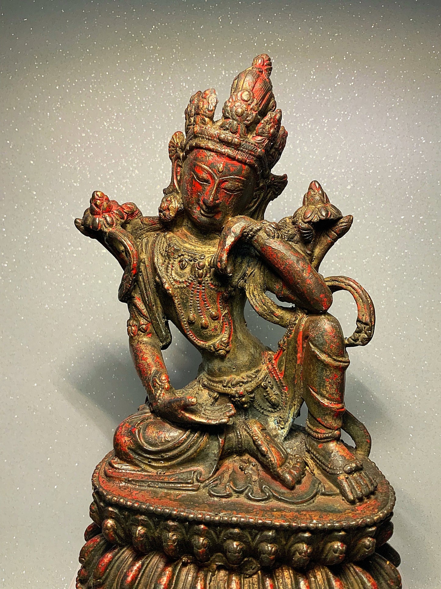 Antique Bronze Tara Buddha