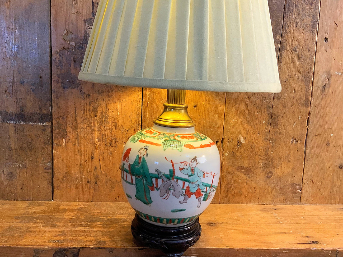 Chinese 20th Cent. Lamp Conversion