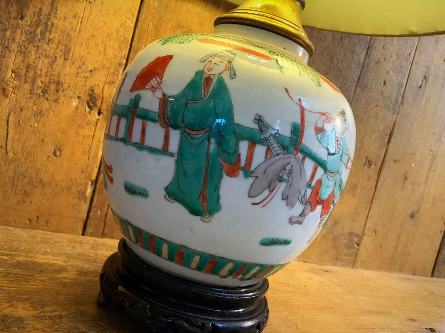 Chinese 20th Cent. Lamp Conversion