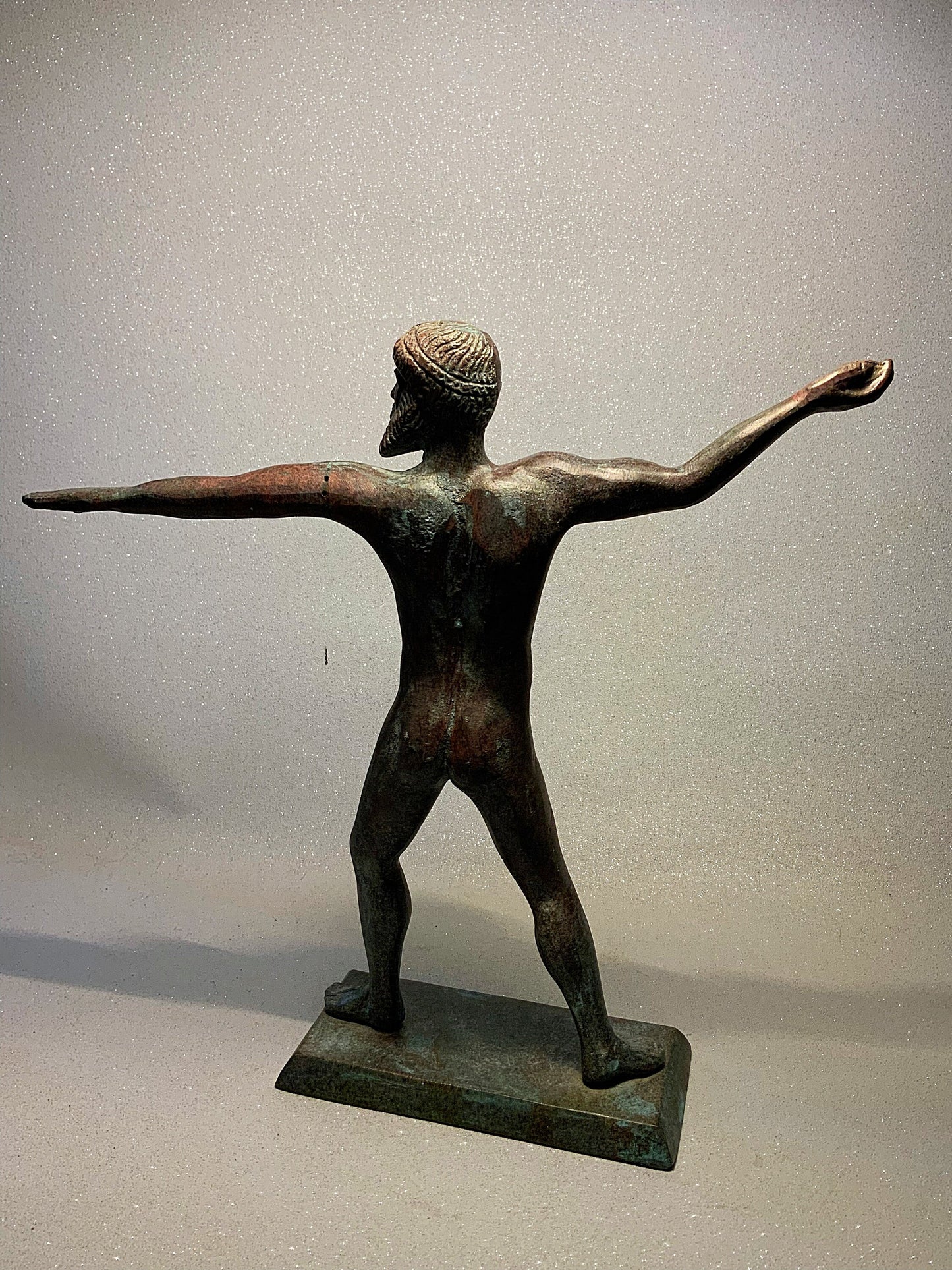 An outstanding bronze “Zeus” statue or figurine