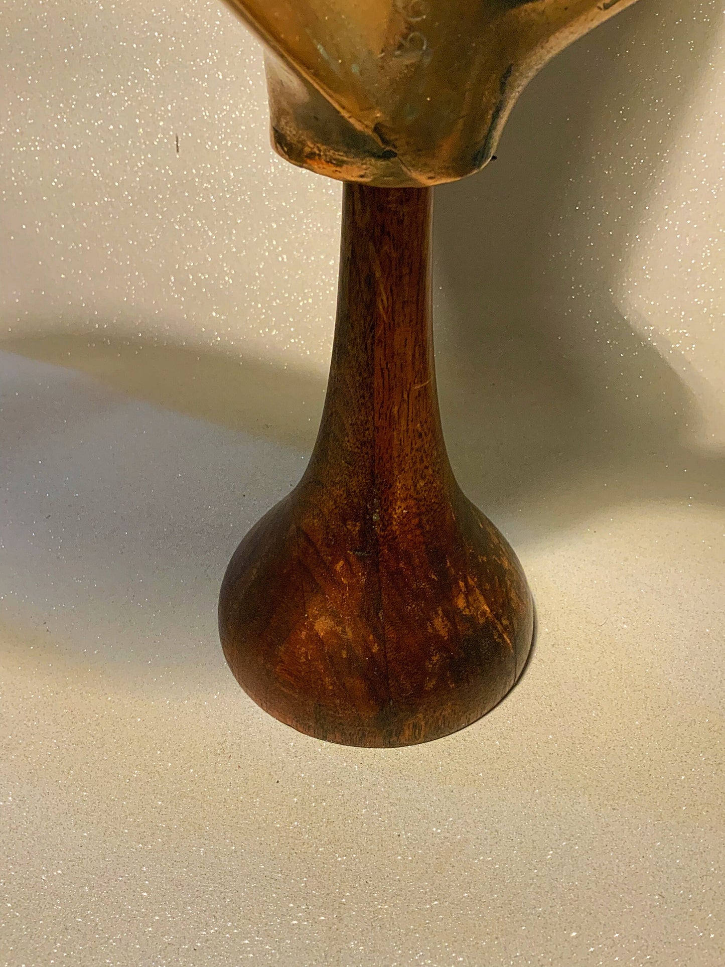 A stunning English brass propeller