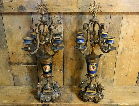 French candelabras