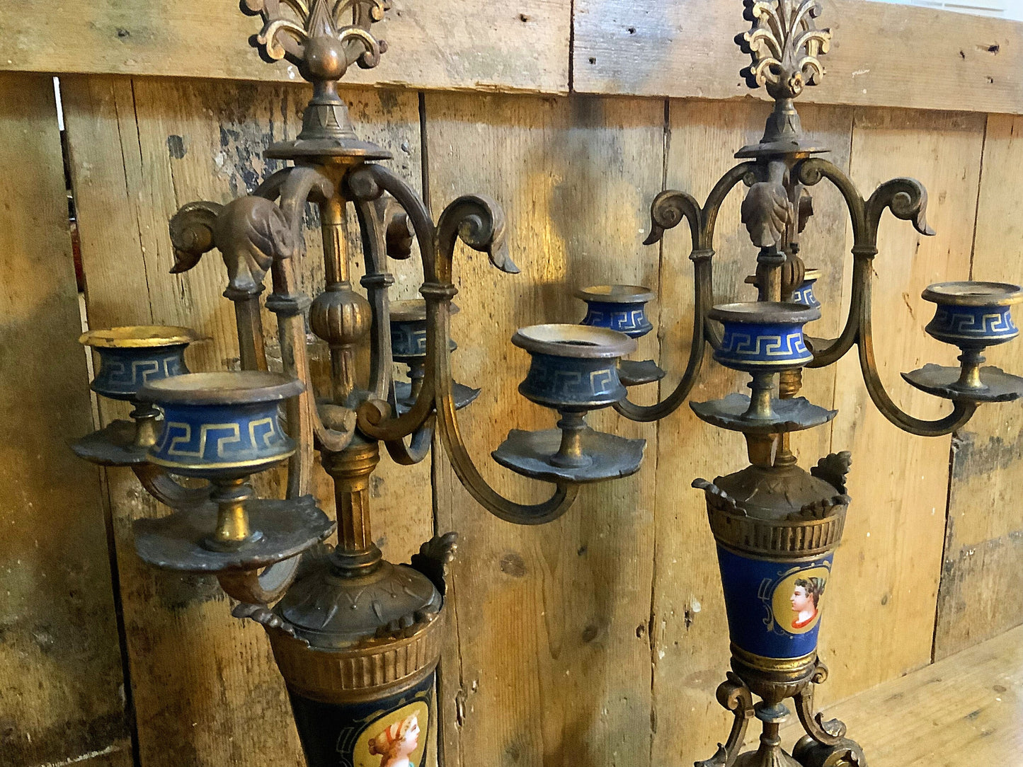 French candelabras