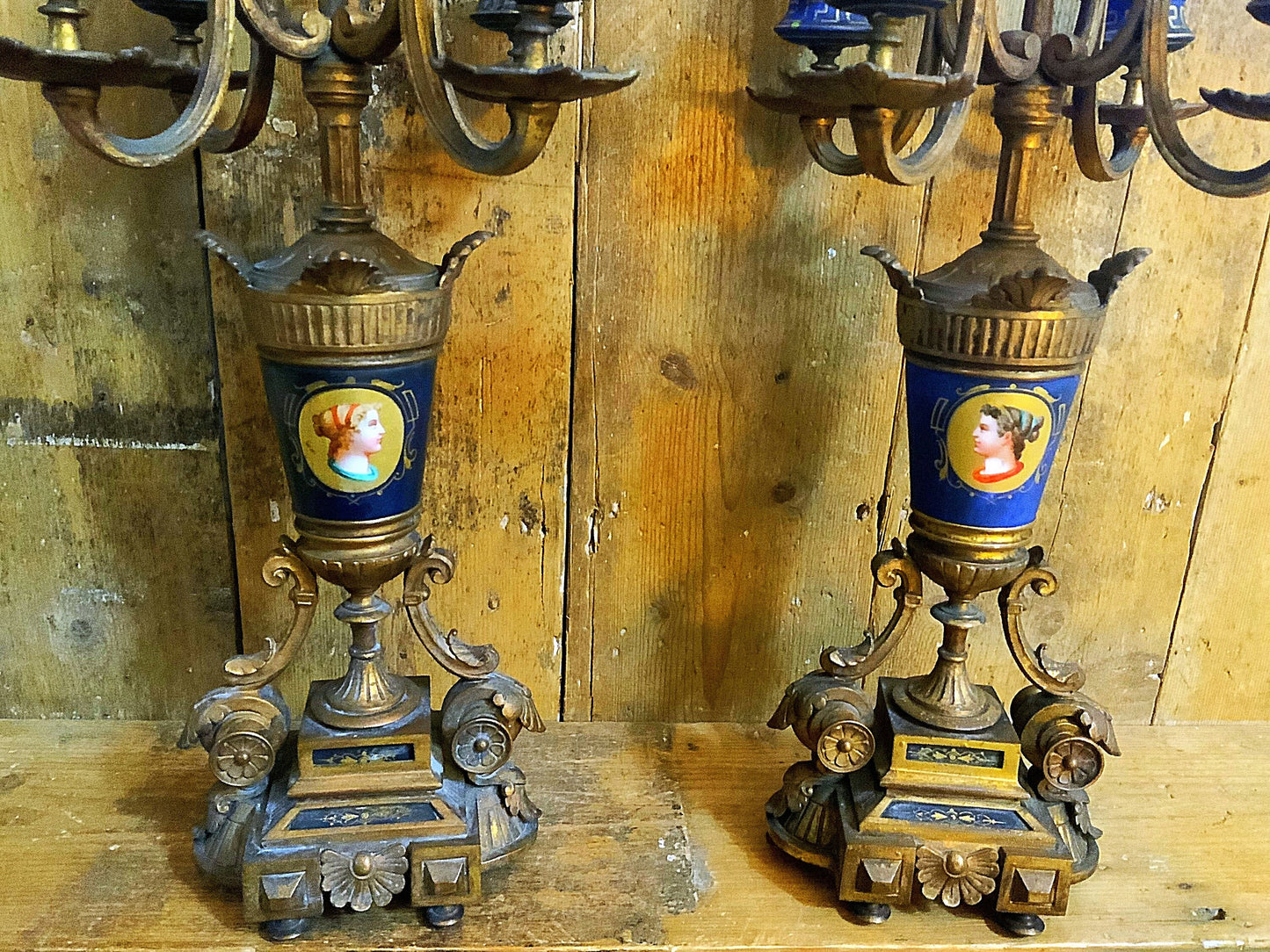 French candelabras