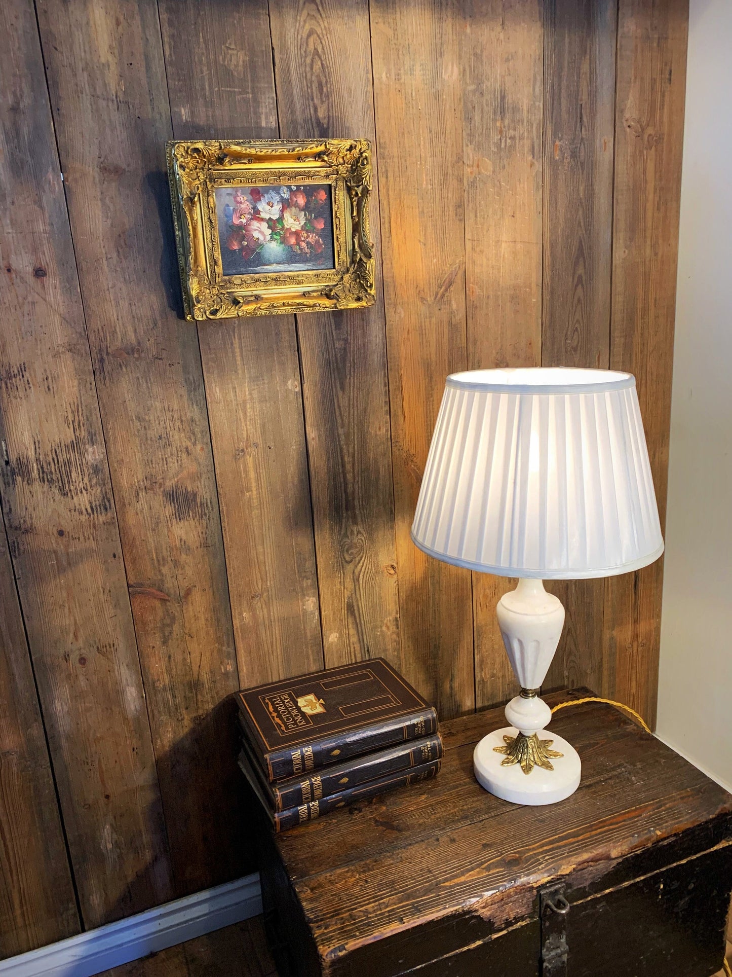 An outstanding French ormolu mounted lamp