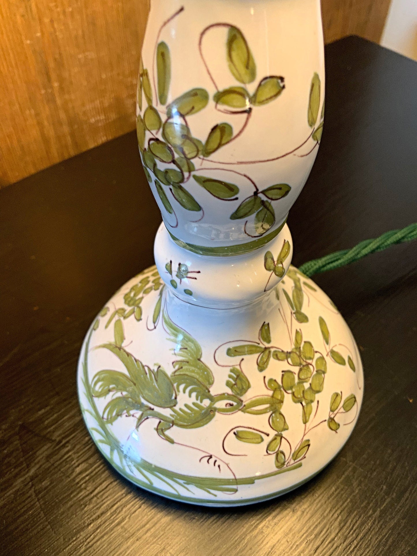 Italian ceramic lamp